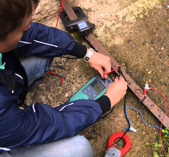 Измерение сопротивления заземляющих устройств и молниезащиты